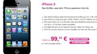 iPhone 5 vorbestellen: Mit Vertrag 1 Euro, ohne Vertrag 679 Euro