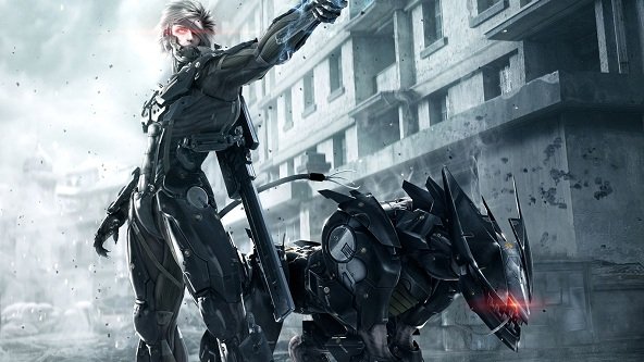 Metal Gear Rising Test: Wolf hat leider keinerlei spielerischen Nutzen, sondern tritt fast nur in Zwischensequenzen auf.
