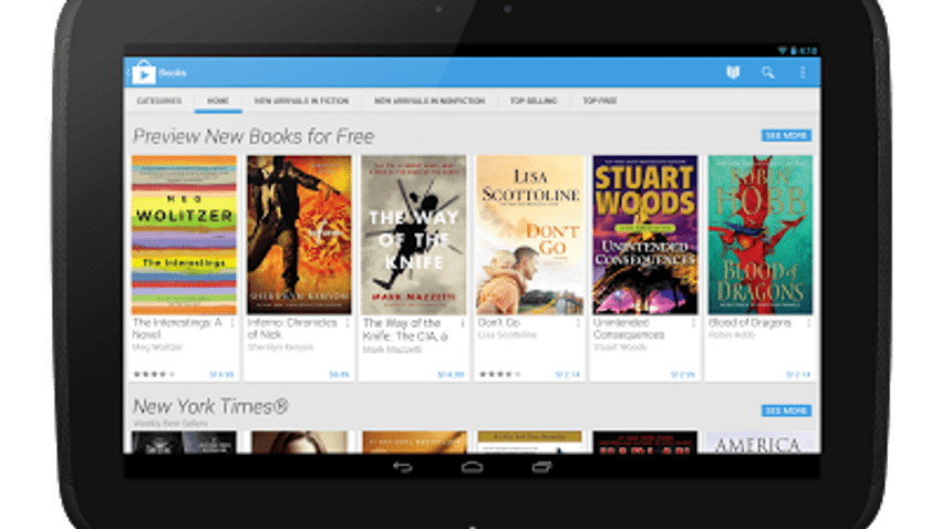 Google Play Store 4.0 Home - Tablet horizon
