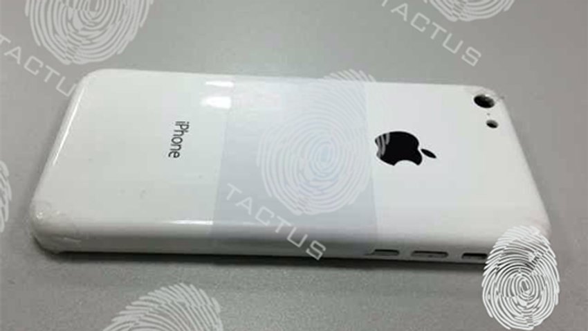 Angebliches Kunststoff-Gehäuse des "Billig-iPhone"