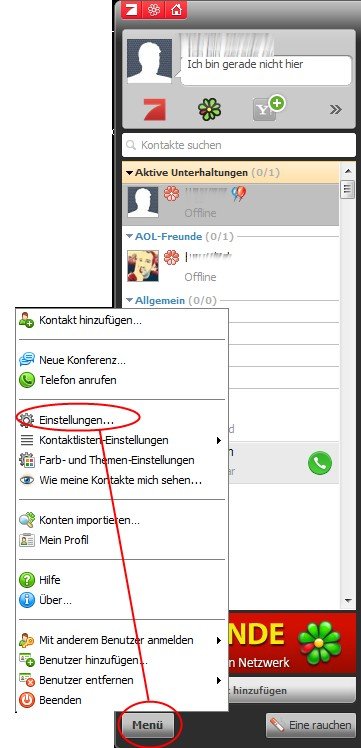 Bei der Fehlermeldung in ICQ Bei der Fehlermeldung in ICQ "Hoppla, da lief was falsch" sollte man die Verbindung zu den ICQ Servern überprüfen