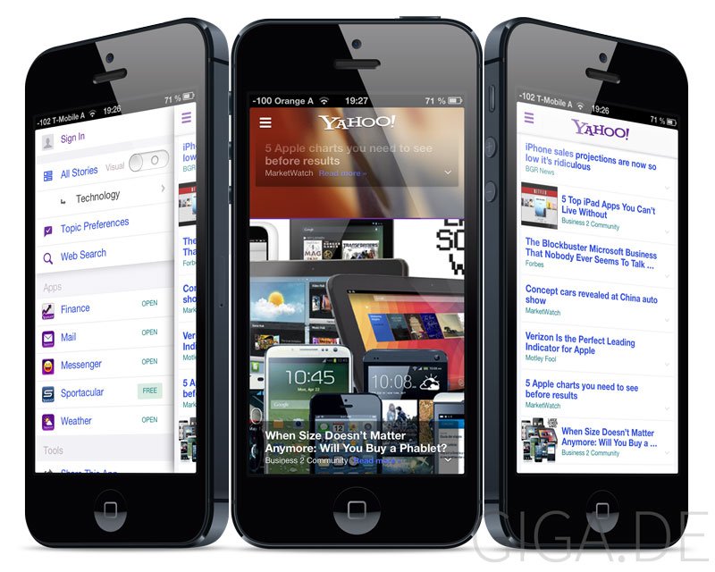Yahoo! for iOS Yahoo! for iOS