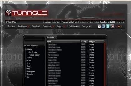 Durch das erzwungene Update haben sich Viele nach Alternativen umgesehen, wie beispielsweise Tunngle download-tunngle-screenshot-1