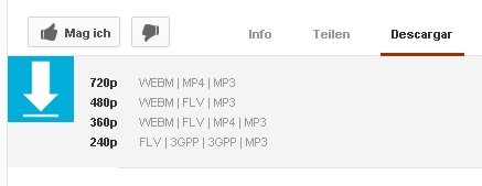Mit einem kleinen Greasemonkey Skript kann man Videos und MP3-Dateien von Google und YouTube downloaden Google Chrome Greasemonkey Screenshot