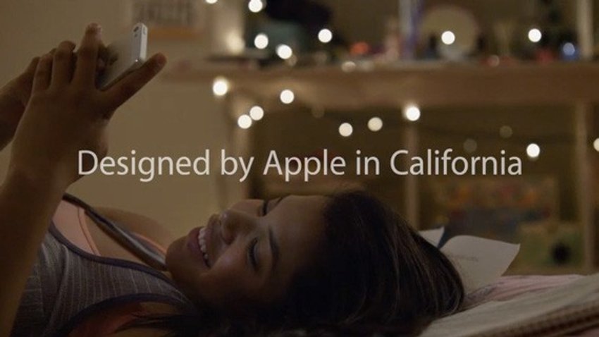 Designed by Apple in California