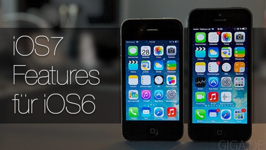 iOS 7 Features für iOS 6 Teaser