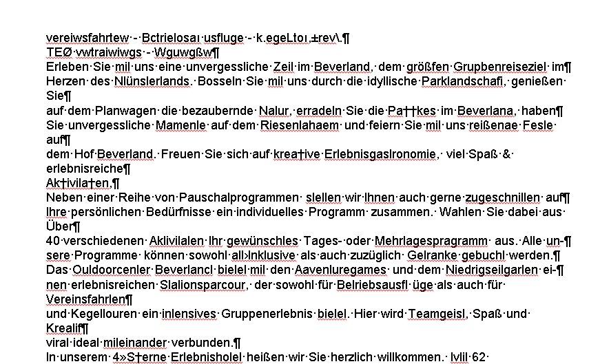 Sieht auf den ersten Blick seltsam aus, ist aber eigentlich sehr gut: Eine OCR Freeware hat selbst Schreibschrift einigermaßen umgesetzt ocr text freeware
