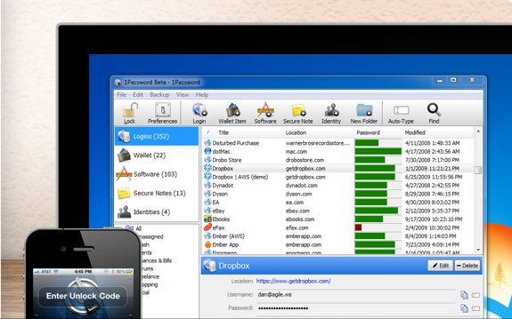 Mit 1Password braucht ihr euch nicht mehr über vergessene Passwörter zu sorgen 1Password