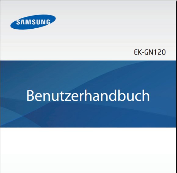 Das Samsung Galaxy NX Handbuch liefert euch alle wichtigen Infos zu der Smart-Kamera Samsung Galaxy NX Handbuch