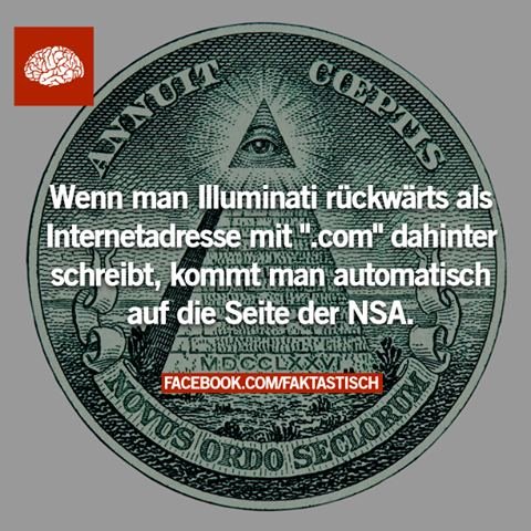 Dieses Bild bringt eine alte Geschichte um die NSA und Illuminaten wieder ins Rollen (Quelle: Faktastisch bei Facebook) nsa-itanimull-faktastisch