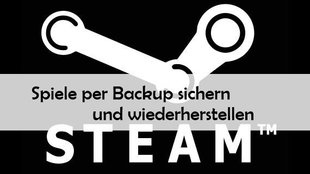 Spiele per Steam Backup sichern und wiederherstellen
