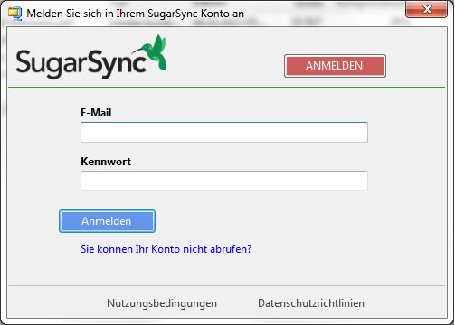In WinZip 18 wird jetzt auch SugarSync unterstützt WinZip 18 SugarSync
