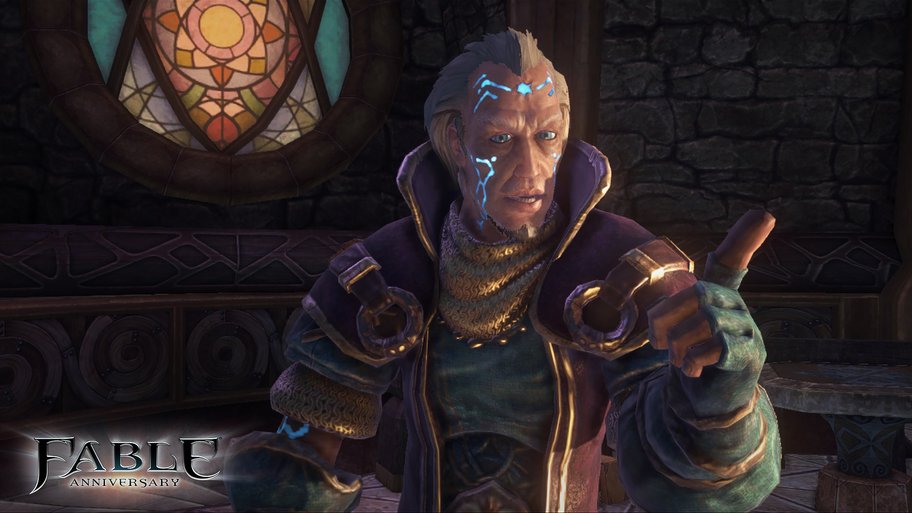 Fable Anniversary: Gildenleiter Maze in der HD-Version (© Microsoft Games) fable anniversary screenshot