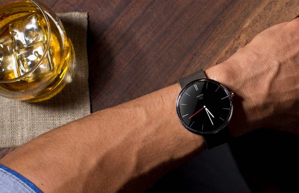 Ob man von der Motorola Moto 360 auch so dicke Venen bekommt, konnte bislang nicht bestätigt werden.