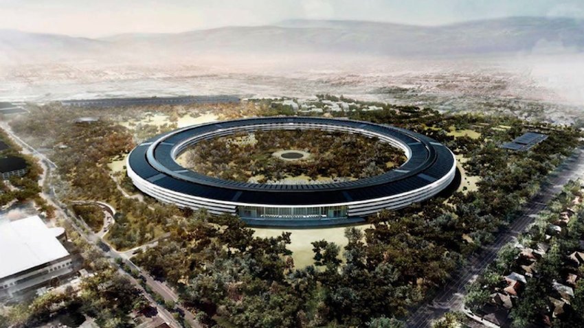 So soll der Apple Campus 2 aussehen