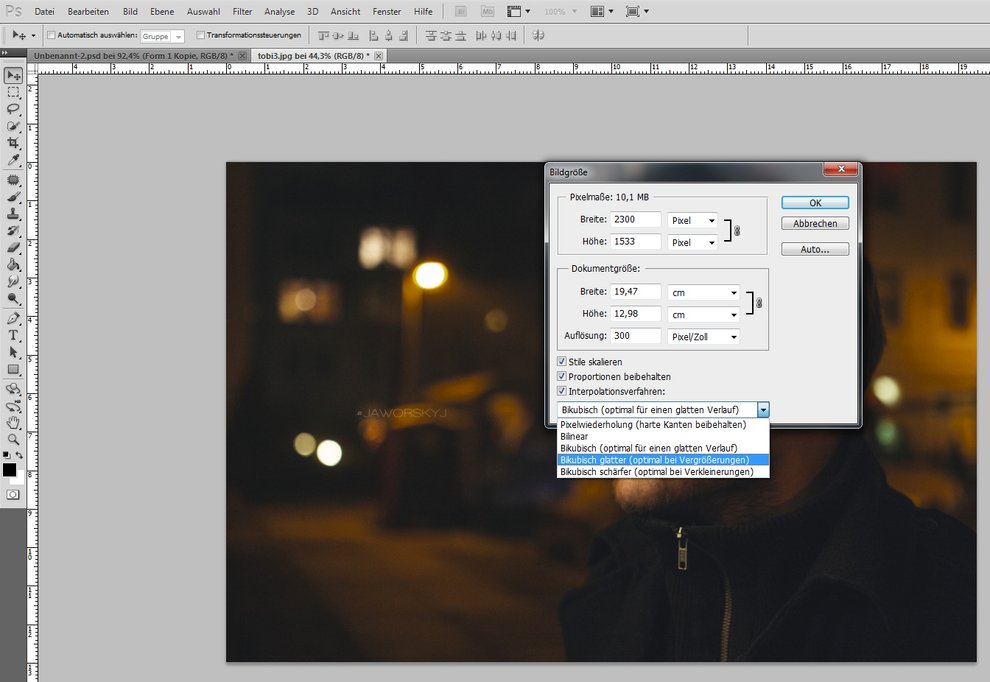 GIGA FOTO Bilder verlustarm vergrößern: So geht's mit Freeware und mit Photoshop