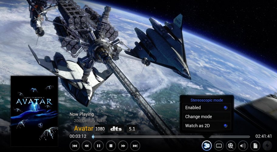 XBMC Gotham: Leider können wir an dieser Stelle nicht darstellen, wie toll das neue stereoskopische 3D im Center aussieht xbmc3Dpng-e23076a456f87f15