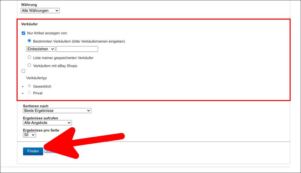 Ebay Verk Ufer Suchen So Geht S