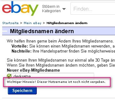 Den Ebay Namen Ndern So Wird S Gemacht