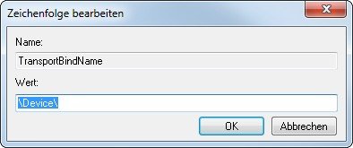 Port 445 im Registry-Editor schließen