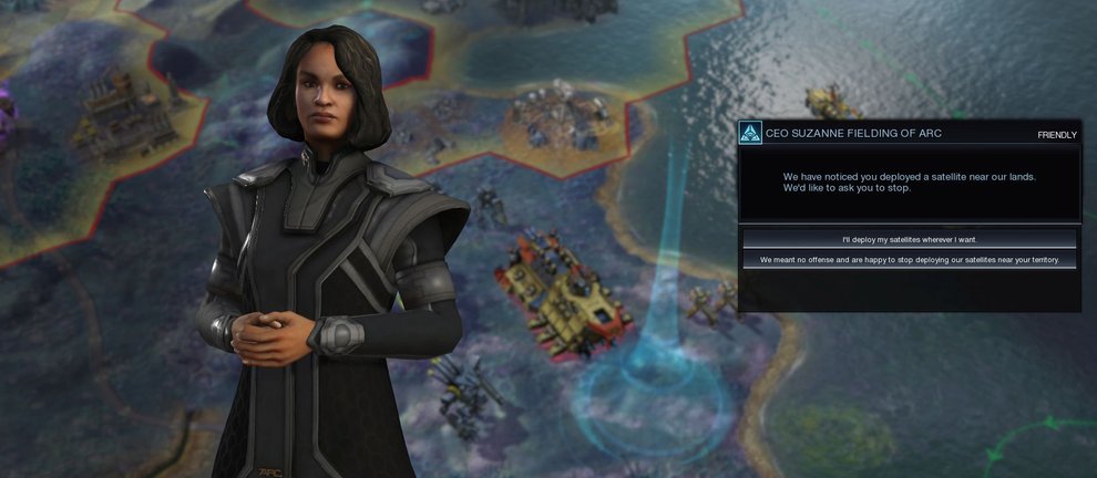 Civilization Beyond Earth Test: „Hi, mein Name ist Sue Kapitalistenheini! Willkommen in meiner Reich, in dem die Leute Goldmünzen essen!“