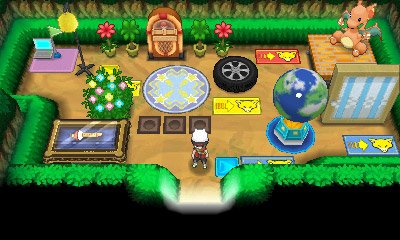 Eine Geheimbasis in Pokemon Alpha Saphir und Omega Rubin