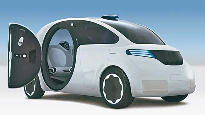 iCar Konzept von VW und Apple aus 2007-2008