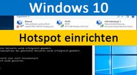 Windows 10: Hotspot einrichten – so geht's