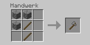 Minecraft_Crafting_Steinaxt Minecraft_Crafting_Steinaxt
