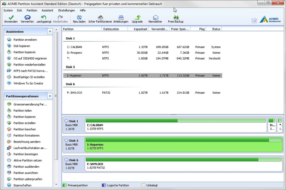 aomei partition assistant