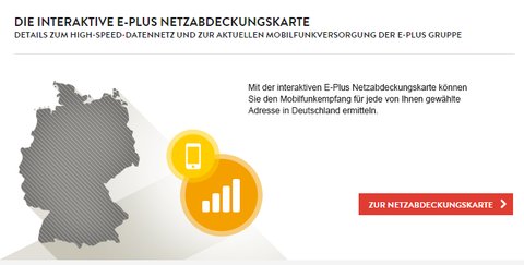 Auf der BASE-Website könnt ihr prüfen, ob LTE in eurer Region verfügbar ist.