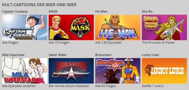 Cartoons 80er