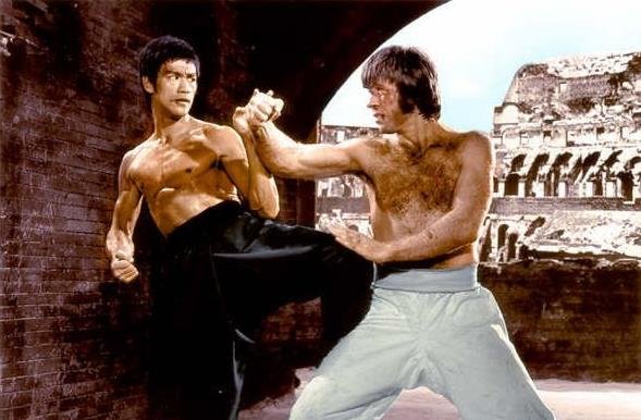 Chuck Norris Bruce Lee