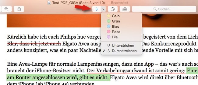 Mac-PDF-bearbeiten-Text-markieren