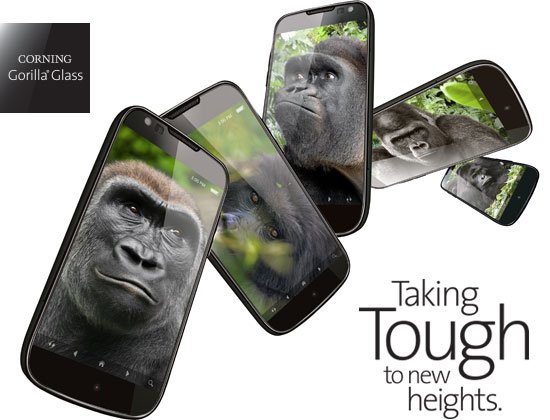 Gorilla Glass 5 ist derzeit die aktuelle Glas-Technologie von Corning.
