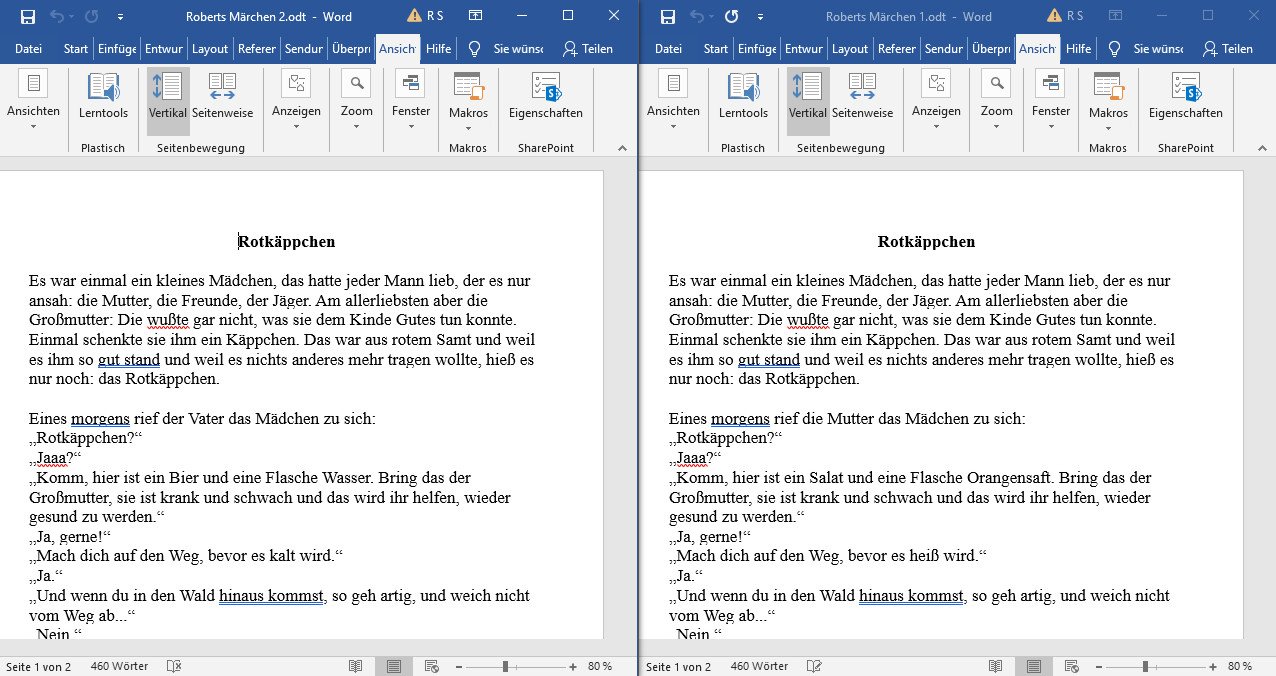 Word Dokumente Vergleichen So Geht S