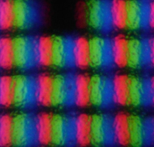 Die Subpixel eines TN-Panels (Quelle: Wikipedia)
