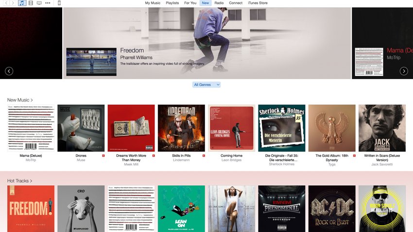 iTunes 12.2 mit Apple Music