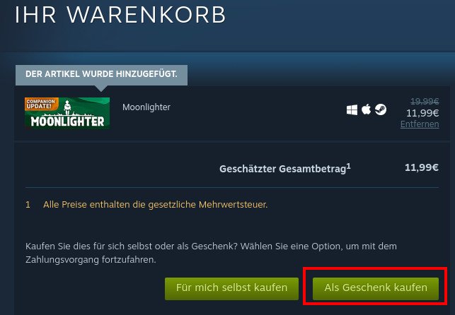 Sofern ihr ein Spiel als Geschenk gekauft und nicht aktiviert habt, lässt es sich theoretisch verkaufen.