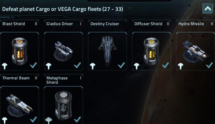 Vega Conflict Baupläne