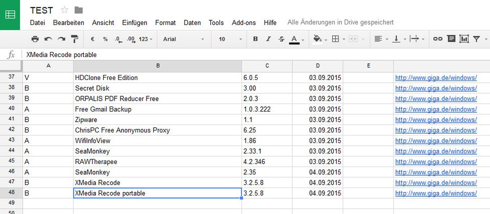 Per Tastenkombination springt ihr in die letzte beschriebene Zeile einer Excel-Datei.