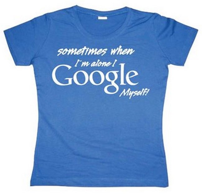 Via amazon when i am alone i google myself