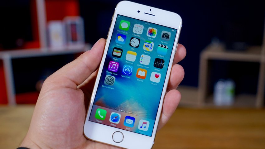 iOS 9 auf dem iPhone 6s