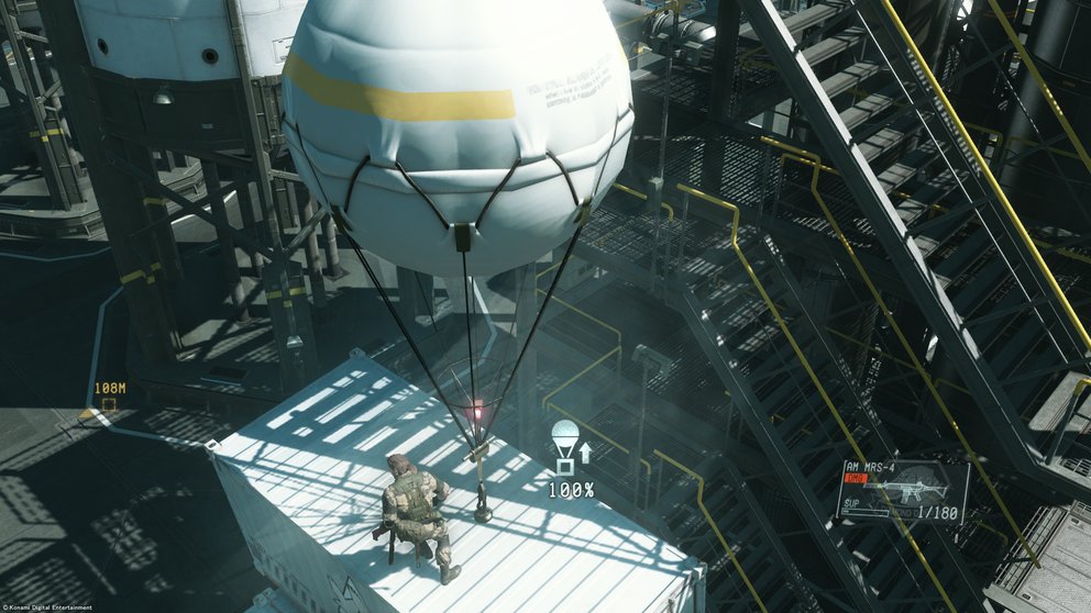 Ihr könnt die Ballons auch als Mittel zur Flucht einsetzen. Zum Beispiel bei der Infiltration einer FOB.