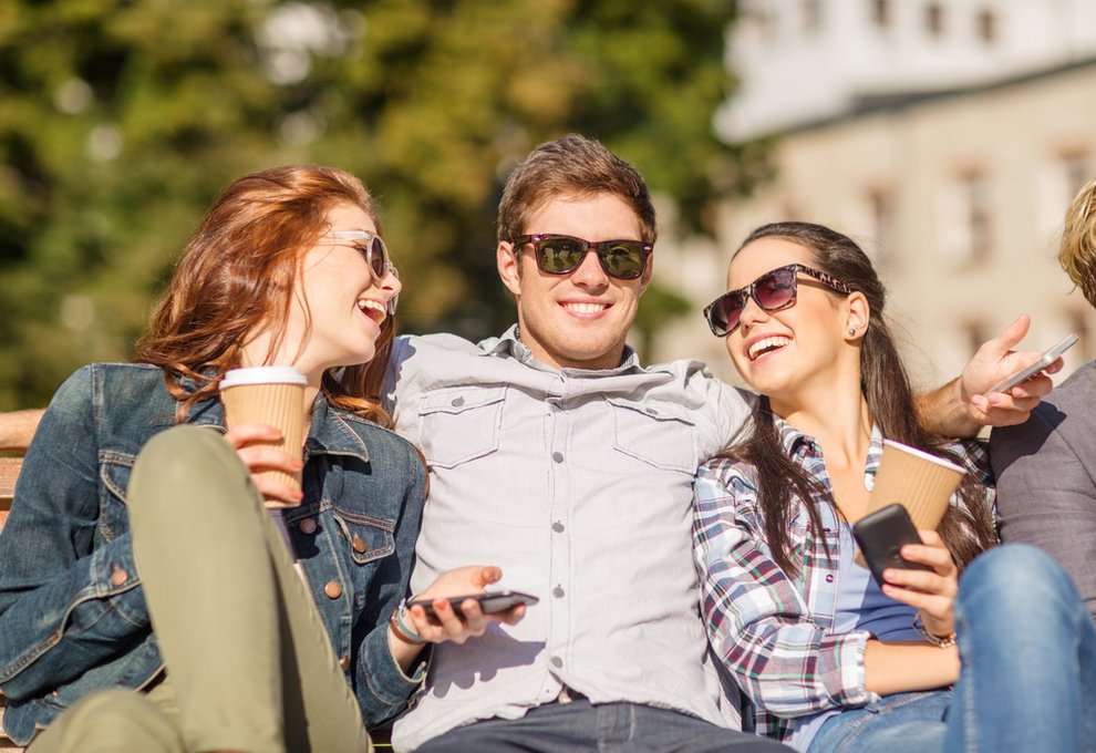 Happy Guy with Smartphone
