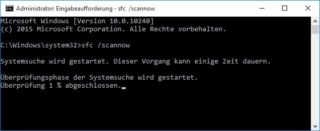 Wenn Systemdateien in Windows 10 beschädigt sind, kann es langsamer laufen.