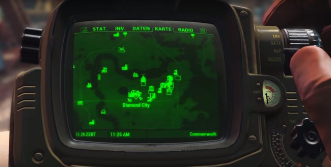 Bei Fallout 4 könnt ihr in der Chirurgie und beim Friseur in Diamond City euer Aussehen ändern Bei Fallout 4 könnt ihr in der Chirurgie und beim Friseur in Diamond City euer Aussehen ändern