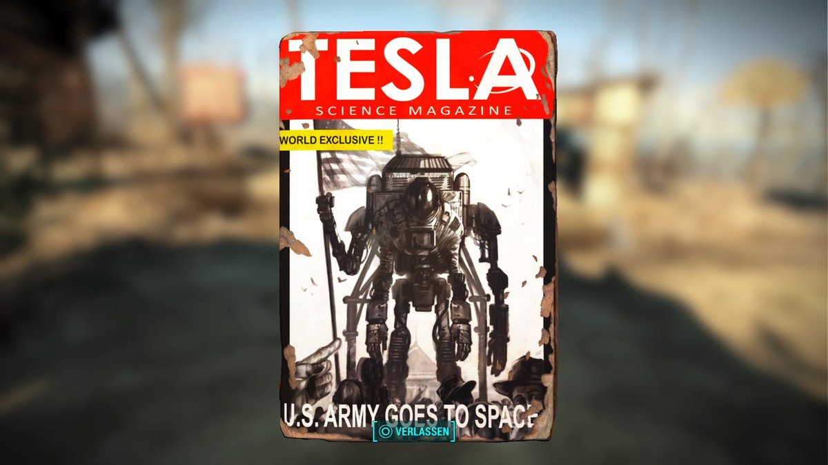 Fallout 4 Teslas Forschung Fundorte Aller Zeitschriften Im Video