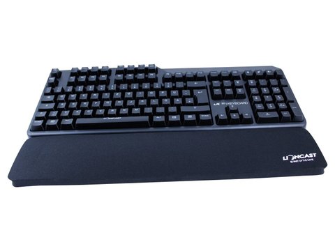 Eine mechanische Gaming-Tastatur kostet zwar etwas mehr als die Rubberdome-Varianten, hält dafür allerdings auch wesentlich länger und bietet, vor allem in Games nicht ganz unwichtig, eine wesentlich präzisere Kontrolle über die Tasteneingabe. Im Bild die Lioncast LK30.