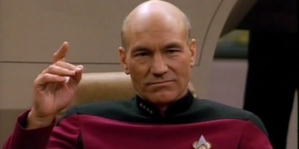 Jean-Luc Picard (Patrick Stewart) ist nur einen von vielen Captains aus dem Star Trek Universum ©CBS